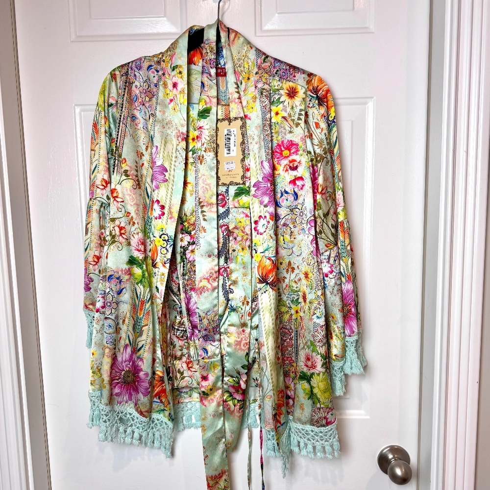 NWT Rubyyaya Jardin PJ Set, Size XS